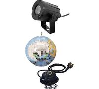Eurolite 50101856 LED (monocolore) KIT palla a specchi con illuminazione a LED