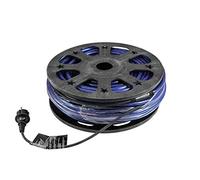 Eurolite 50506055 RL1 - Rotolo gommato luminoso, 230 V, 44 m, colore blu