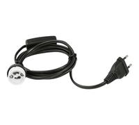 Eurolite 51100667 Portalampada GU10 230 V con spina europea, con interruttore