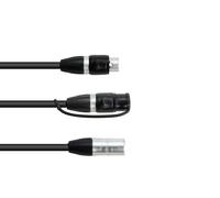 EUROLITE Adattatore DMX IP XLR 3 poli - Ideale per Esterni, Qualità Professiona