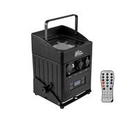 EUROLITE AKKU IP UP-4: Proiettore LED RGBW IP65 con QuickDMX e Telecomando