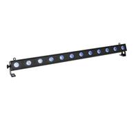 EUROLITE Barra LED BAR-12 QCL RGB+WW | striscia effetto luce LED (1 m) con colori RGB + WW