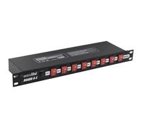 Eurolite BOARD Distributore di corrente da 19 8 scomparti 1 U