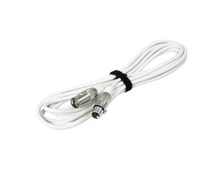 EUROLITE DMX Cable XLR 3-pin 3m white