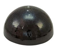 EUROLITE - Half Mirror Ball 40cm Black Motorized