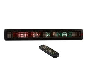 EUROLITE Insegna LED Scorrevole 7x80 USB LAN - Display Pubblicitario Programmabi