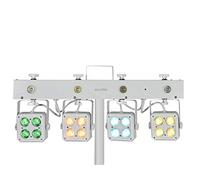 SET LUCI FARI PAR LED telecomando mini strobo borsa per dj spettacoli piano bar