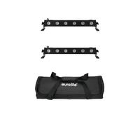 EUROLITE LED BAR-6 QCL RGBA Set con Soft Bag - Illuminazione Professionale