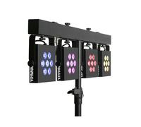EUROLITE LED KLS-3002 MK2: Sistema Luci Compatto per Effetti Scenografici con Ai