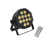 Eurolite LED SLS-12 QCL Floor Spot RGBW con Telecomando IR e Controllo DMX