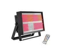 EUROLITE LED Super PIX Strobe 864 Panel - Proiettore LED RGB e Bianco Freddo per