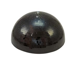 EUROLITE Mezza Sfera a Specchio 50cm Nera con Motore per Effetti di Luce Scenogr