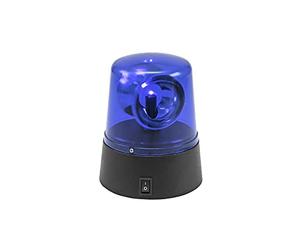 EUROLITE Mini luce LED blu poliziotto USB/batteria