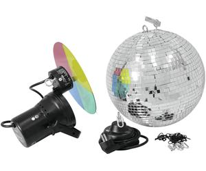 Eurolite Mirrorball Set 30 cm Mirrorball / Discoball