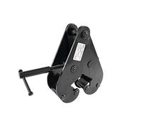 EUROLITE Morsetto di supporto 3000 kg nero | Morsetto di supporto per barre in acciaio, carico massimo WLL 3000 kg