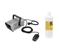EUROLITE N-10 Macchina per Nebbia Argento con Fluido Nebbia B2D 1L