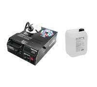 EUROLITE NSF-350 Macchina Fumo LED 1500W con Smoke Fluid 5L