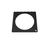 Eurolite PAR-56 - Cornice per filtro quadrata, colore: Nero