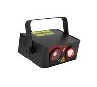 EUROLITE PolarStar RGB Laser con Effetto Stelle Colorate e Aurora Boreale LED