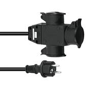 EUROLITE Prolunga 3 x 1,5, 1 m, 3 scomparti