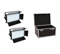 Eurolite Set 2X Led Pll-480 Cw/Ww Pannello + Custodia