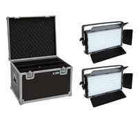 EUROLITE Set 2x LED PLL-480 QCL Panel + Case (20000932)