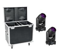 EUROLITE - Set 2x Tmh Xb-280 + Case (20000702) - SPEDIZIONE GRATUITA