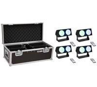 Eurolite Set 4X Led CBB-2 Cob RGB Bar + Custodia