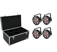 EUROLITE Set 4x LED SLS-6 TCL Spot + Case TDV-1 (20000632)