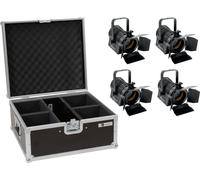EUROLITE - Set 4x Led Tha-20pc Trc Theater-spot Sw + Case (20000871) - SPEDIZIONE GRATUITA