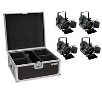 EUROLITE - Set 4x Led Tha-20pc Trc Theater-spot Sw + Case (20000871) - SPEDIZIONE GRATUITA
