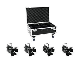 Eurolite Set 4X LED THA-40PC BK Caso