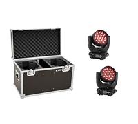E_0001_8287750 Eurolite EUROLITE Set 2x LED TMH-X4 Moving-Head Wash Zoom + Case