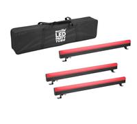 EUROLITE Set di 3 batterie PT-100/32 Pixel DMX Tube + Soft-Bag