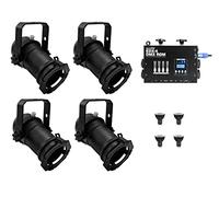 EUROLITE Set di 4 faretti PAR-16 SMD dim2warm + EDX-4 DMX RDM