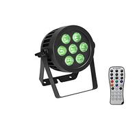 EUROLITE - Set LED IP PAR 7 x 9 W SCL Spot + 2 cover diffusori (15 x 60 ° e 40 °)