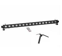 EUROLITE Set LED PIX-16 Q on Stand FS-4: Barra Effetti Luce RGBW e Supporto P