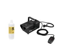 EUROLITE Set Macchina per Nebbia N-10 400W + Fluido B2D da 1L per Effetti Scenic