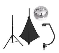 EUROLITE Set Mirror ball 30 cm with stand and tripod cover black