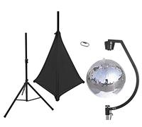 EUROLITE Set Mirror Ball 50 cm con supporto e copertura tripod nera