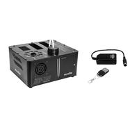 EUROLITE Set NSF-100 Macchina Nebbia LED DMX 850W con Radiocomando WRC-4