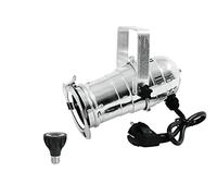 EUROLITE Set PAR-20 Spot sil + PAR-20 230V COB 6W E-27 LED 1800-3000K dim2warm