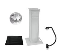 EUROLITE Set Specchio sfera 30cm con Stage Stand variabile + Cover nero