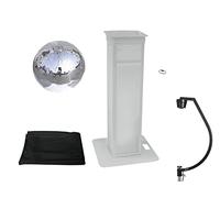 EUROLITE Set Specchio sfera 50cm con Stage Stand variabile + Cover nero