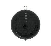 EUROLITE Sfera a specchio, 20 cm, colore nero