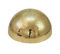 EUROLITE Sfera a specchio, 40 cm, oro motorizzata