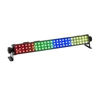 EUROLITE Striscia LED PIX-72 RGB | Bar (50 cm) con 72 LED RGB a diffusione ampia, 4 segmenti