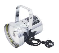 EUROLITE T-36 Pinspot Argento - Proiettore LED da Palco con Lampada PAR-36, CRI