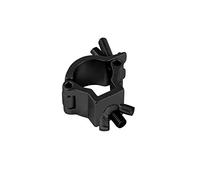 EUROLITE TPC-20S - Morsetto per tubo da 20 mm, carico massimo WLL, 10 kg, colore: Nero