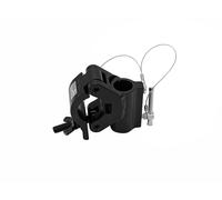 EUROLITE TPTV-1 Morsetto Nero per Proiettore LED e Luci da Palco, Carico Massimo